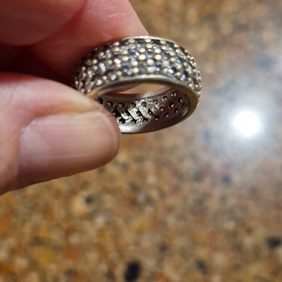 Diamonique.925.Ring - Picture 3 of 8